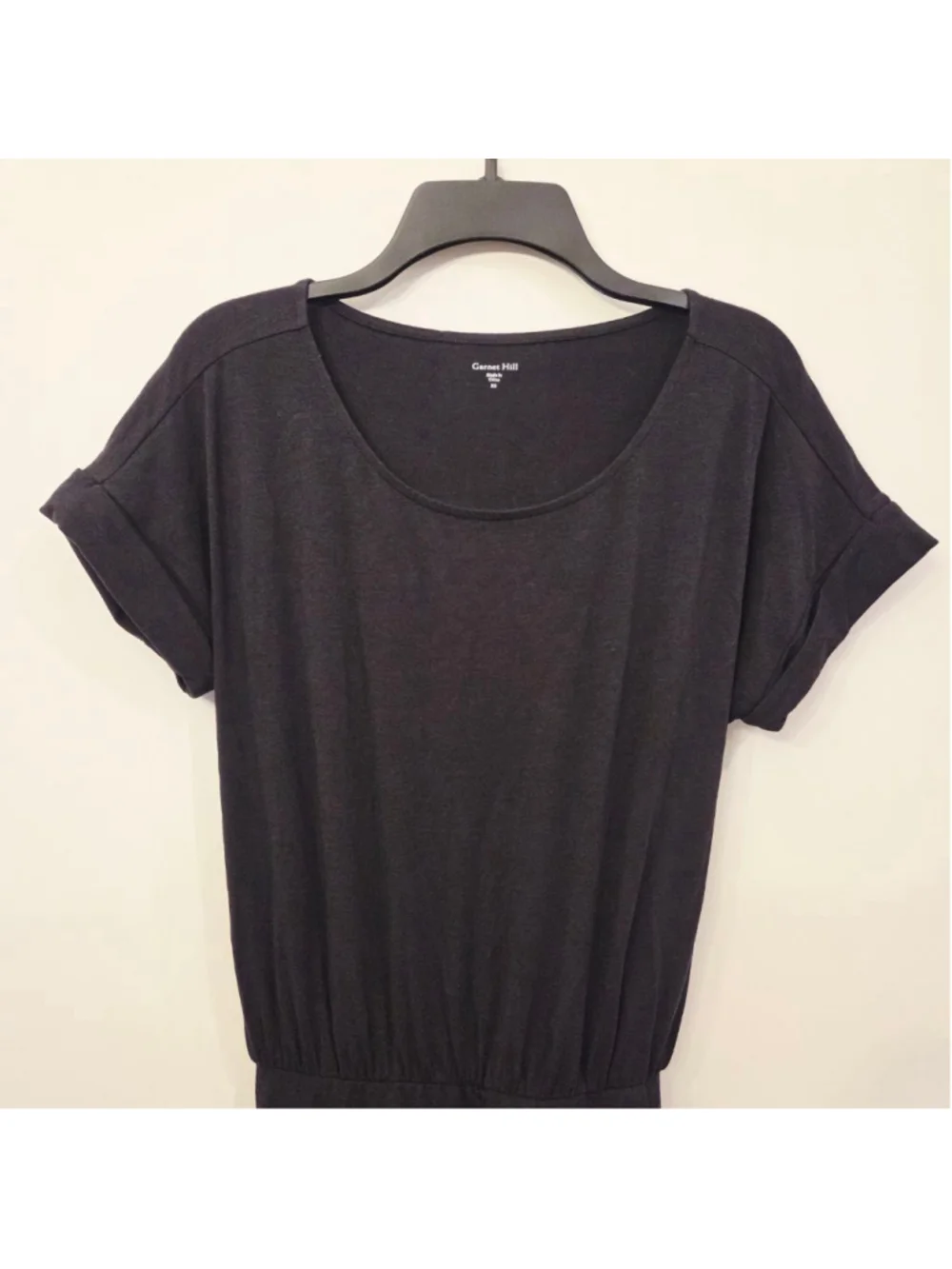 Garnet Hill short sleeve tie waist organ ic cotton dress size XS - Picture 10 of 12